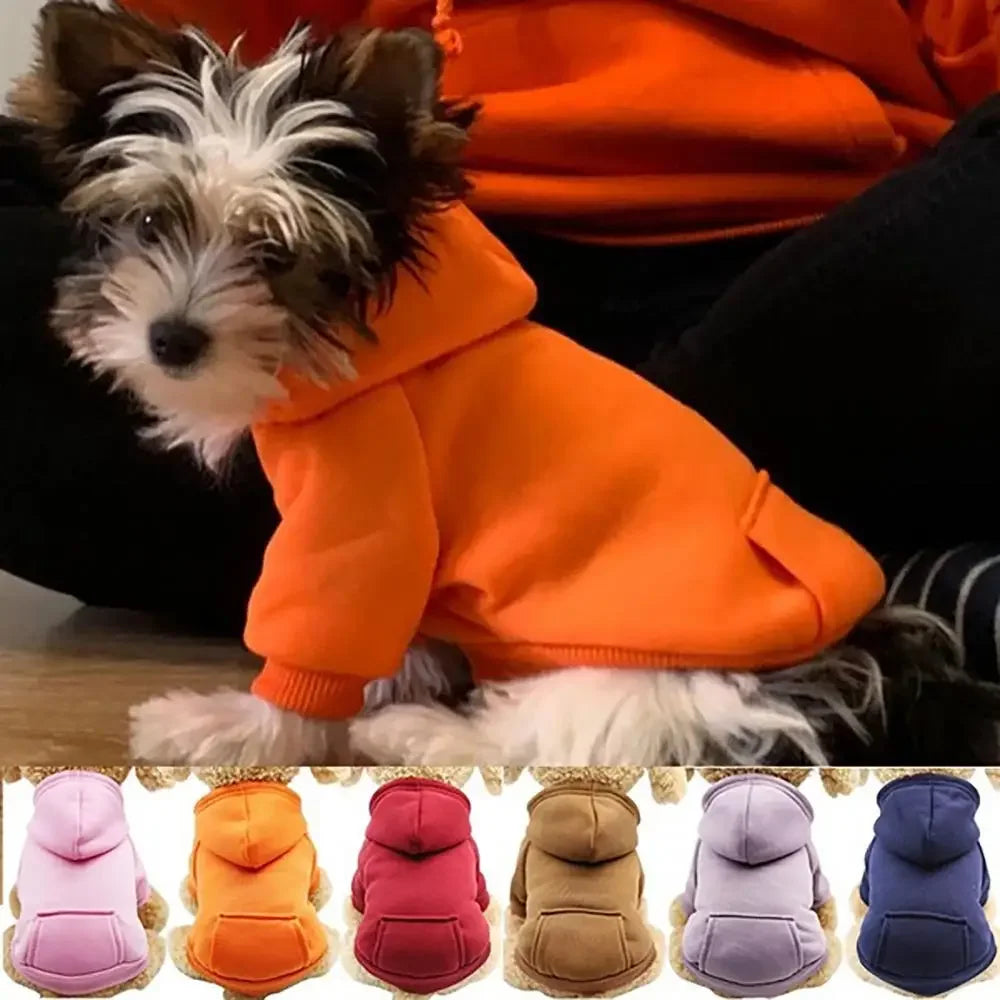 LUXE LINE Dog Hoodie Sweatshirt Jacket