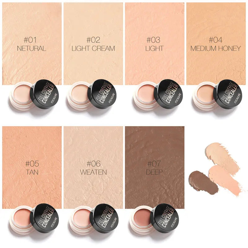 LUXE LINE FOCALLURE Waterproof Full Coverage Concealer — Lightweight Oil-Control