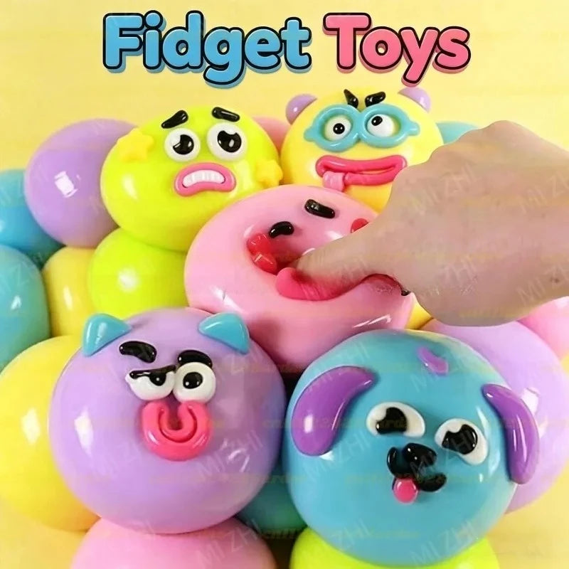 Dog Face Swap Squishy Slow Rise Toy