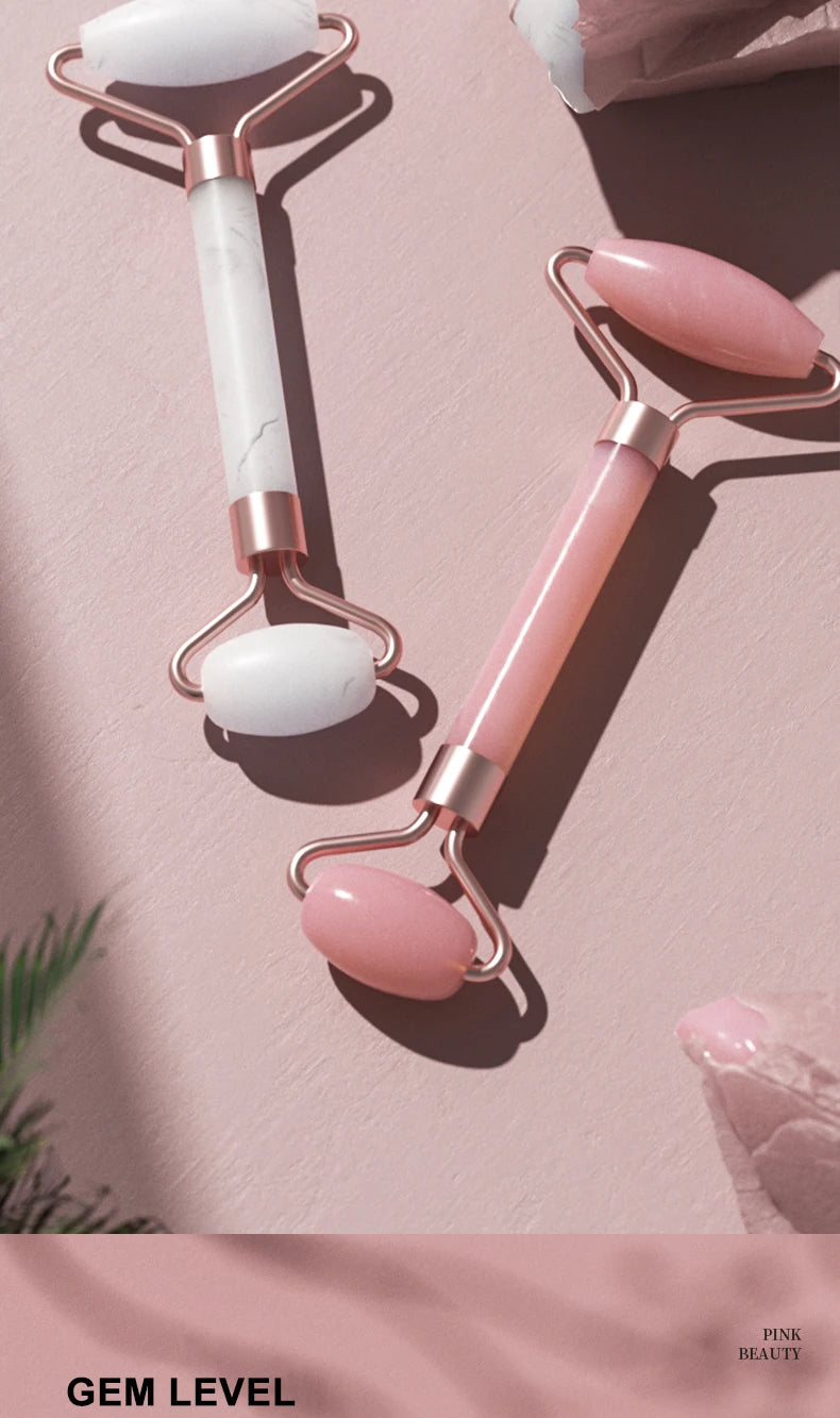 LUXE LINE Facial Roller & Gua Sha Massage Tool