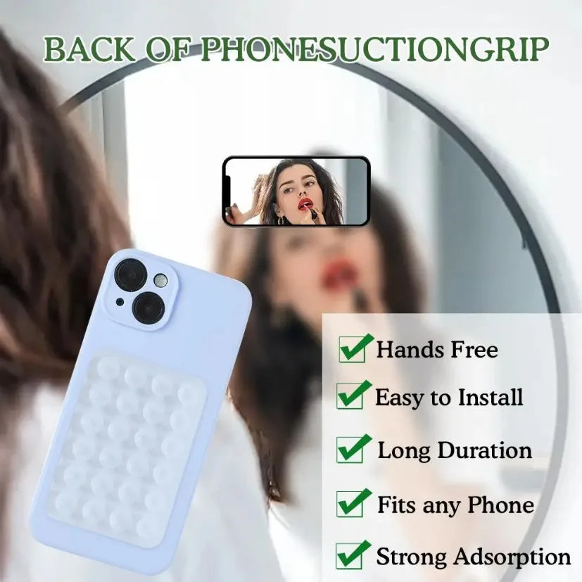 LUXE LINE Silicone Suction Cup Phone Holder Wall Mount