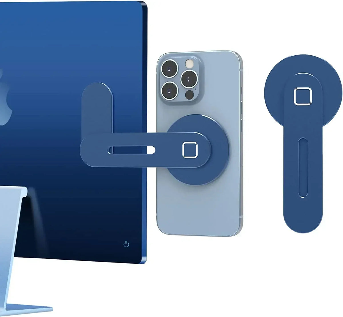 LUXE LINE Magnetic Laptop & Monitor Phone Holder Mount