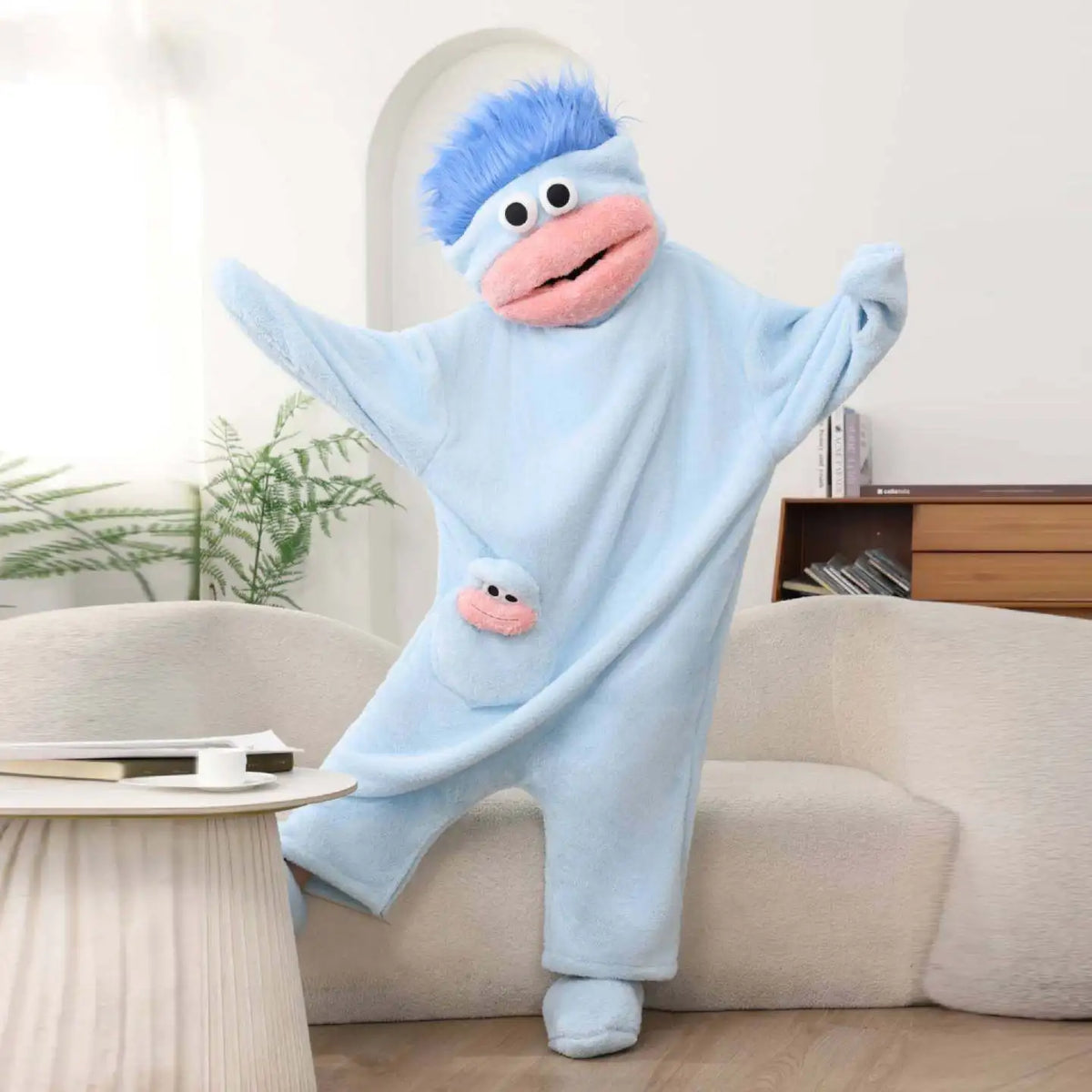 Plush Big Mouth Monster Onesie