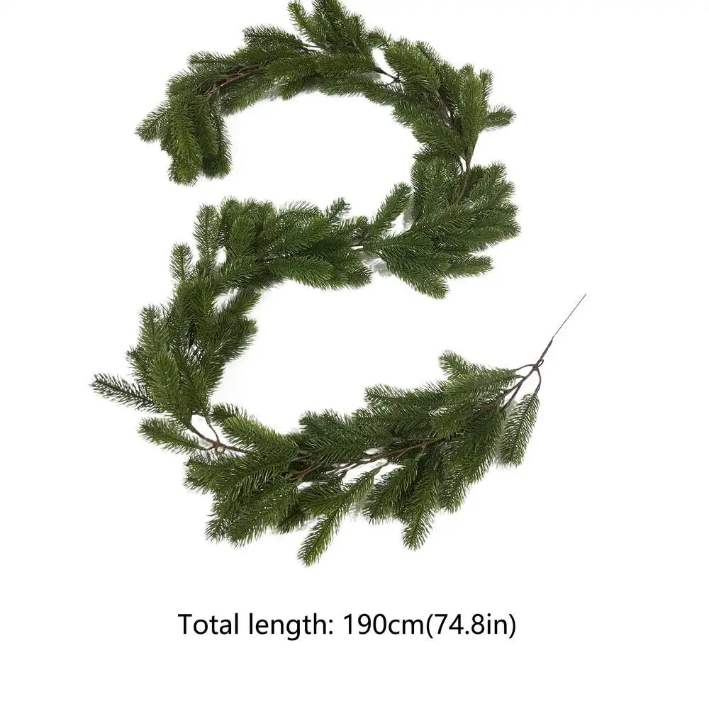 Christmas Pine Garland Real Touch