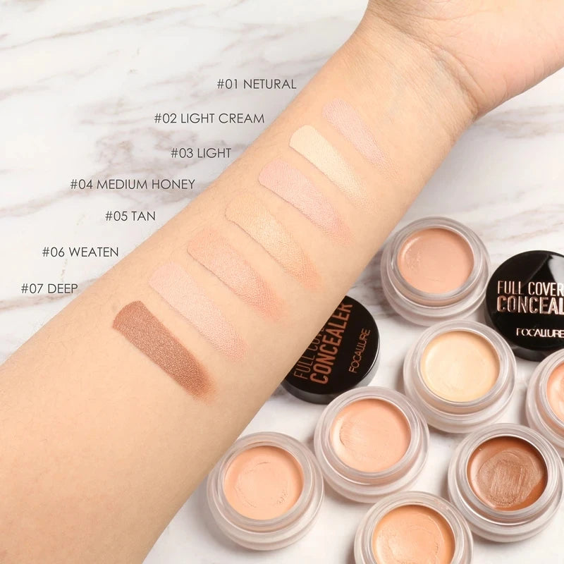 LUXE LINE FOCALLURE Waterproof Full Coverage Concealer — Lightweight Oil-Control