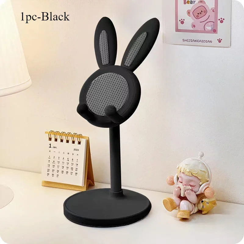 LUXE LINE Cute Rabbit Adjustable Desktop Phone Stand