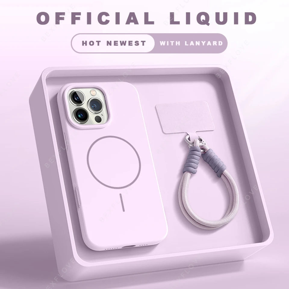 LUXE LINE Magnetic Phone Case for iPhone