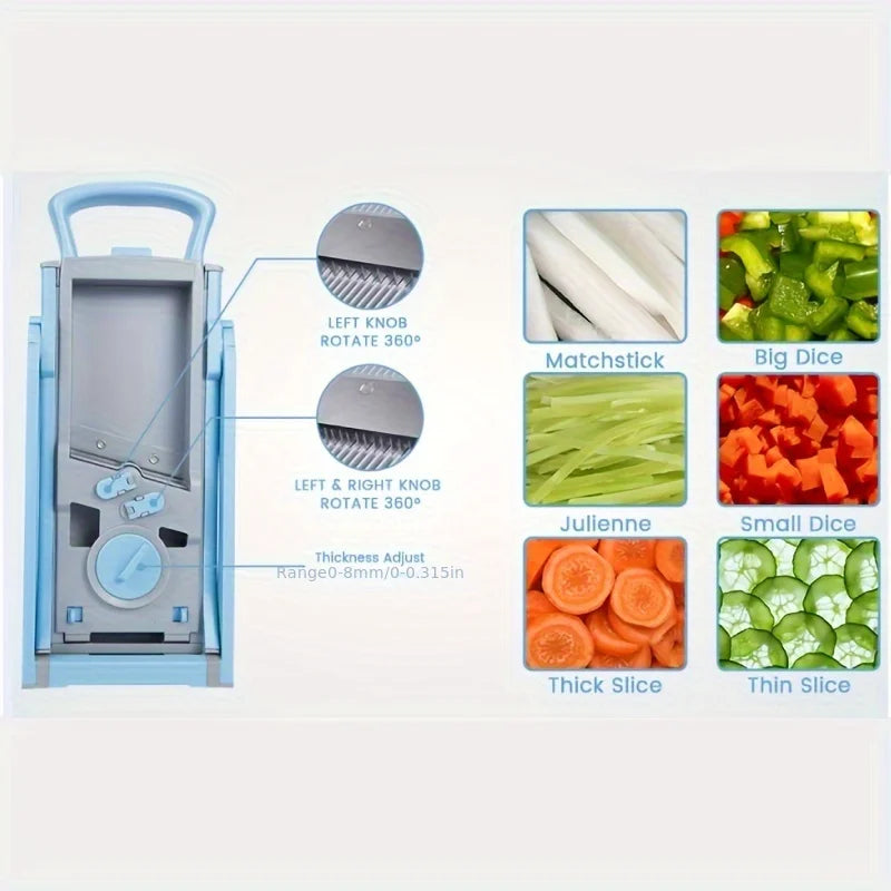 LUXE LINE Safe Vegetable Slicer & Chopper