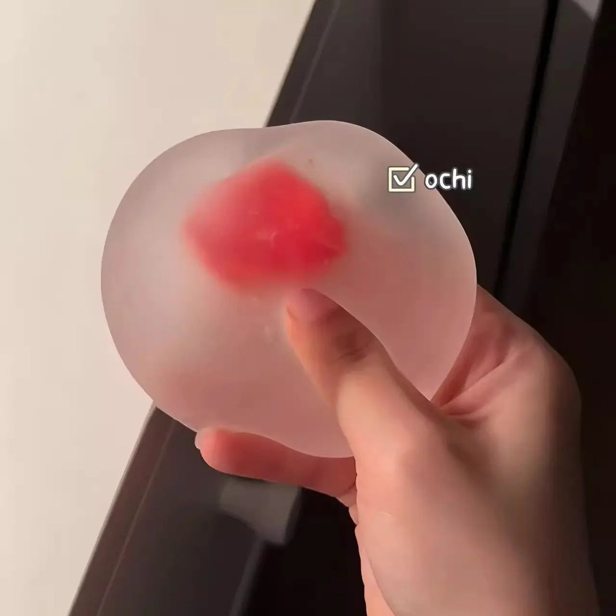 Strawberry Mochi Squeeze Toy