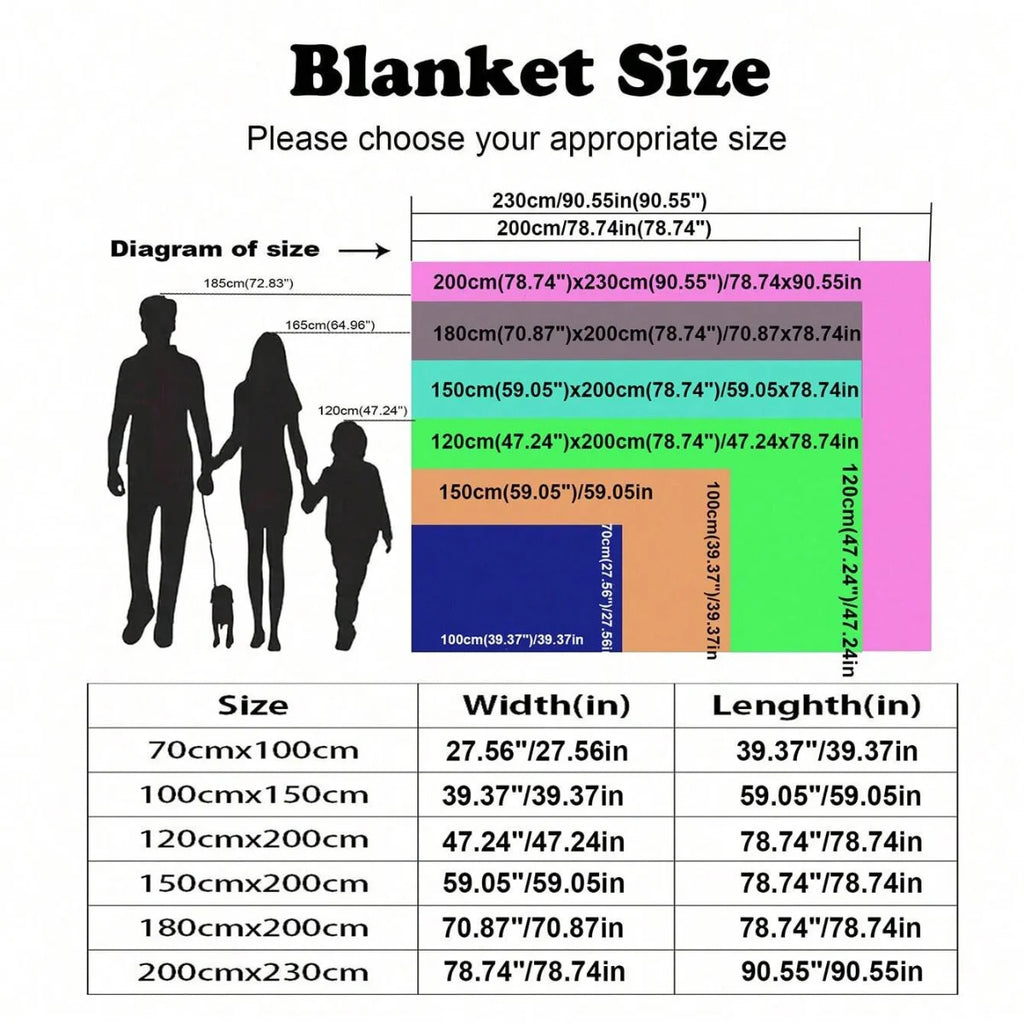 LUXE LINE Coral Fleece Blanket – Lightweight & Multi-Purpose