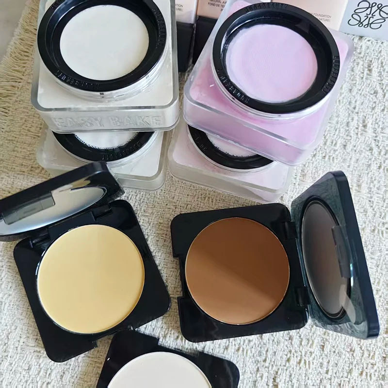 LUXE LINE Waterproof Setting Powder – Oil Control & Brightening Matte Finish