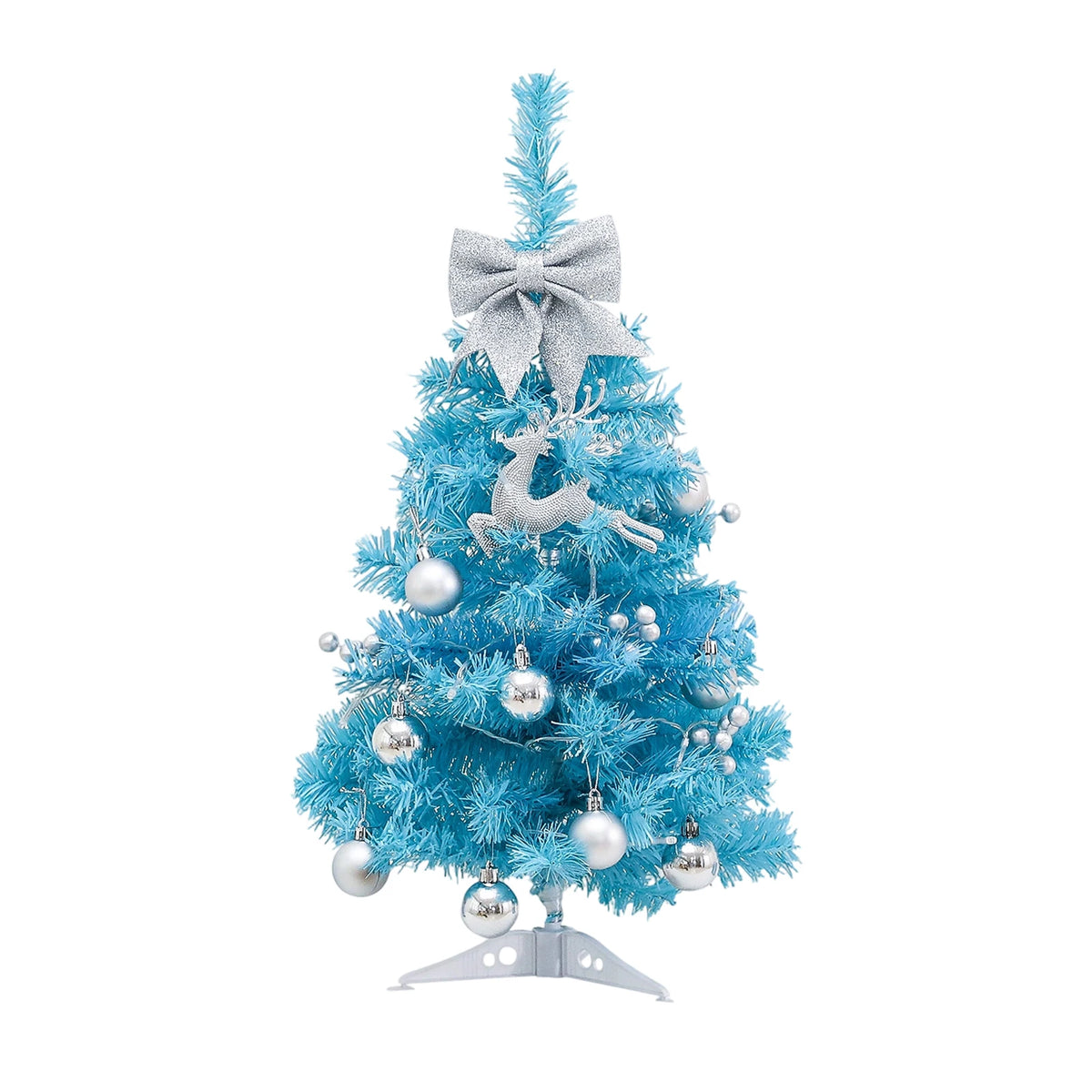 45cm Blue Glowing Mini Christmas Tree
