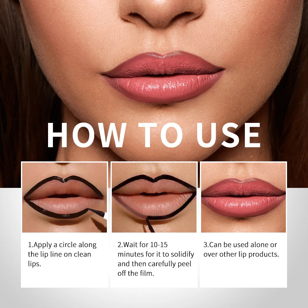 Peel-Off Lip Liner & Lip Stain Tattoo