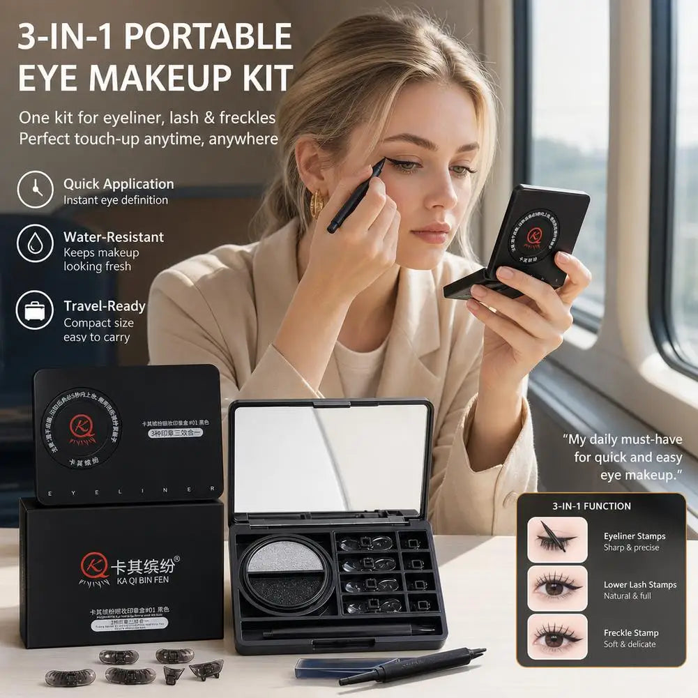 3-in-1 Waterproof Lower Lash Makeup Stamp | Luxe Line