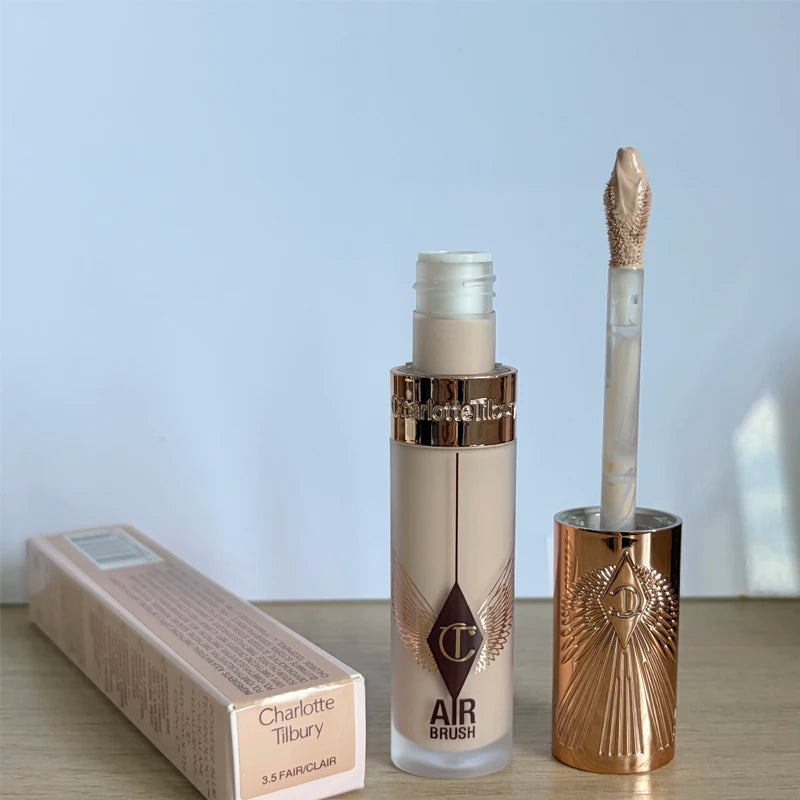 LUXE LINE Charlotte 4-Color Liquid Foundation & Air Cushion – Micro Light Concealer