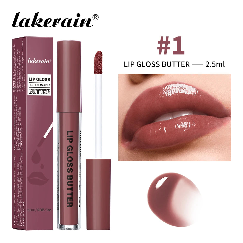 Lakerain Butter Lip Gloss Long-Lasting