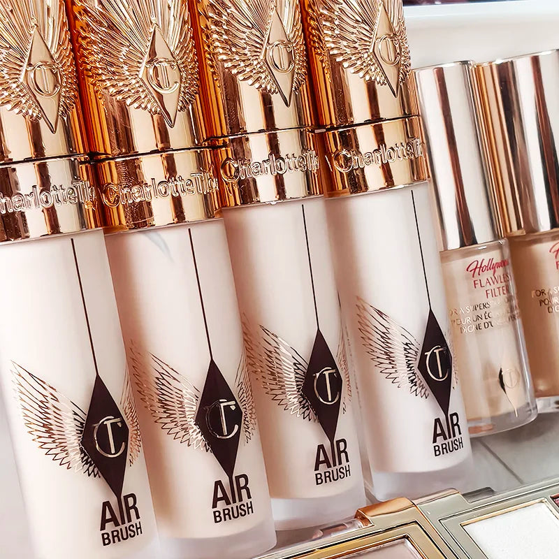 LUXE LINE Charlotte 4-Color Liquid Foundation & Air Cushion – Micro Light Concealer