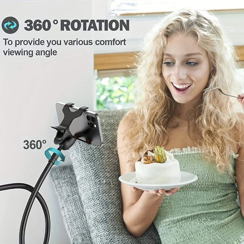LUXE LINE Flexible Lazy Bedside Phone Clamp Bracket