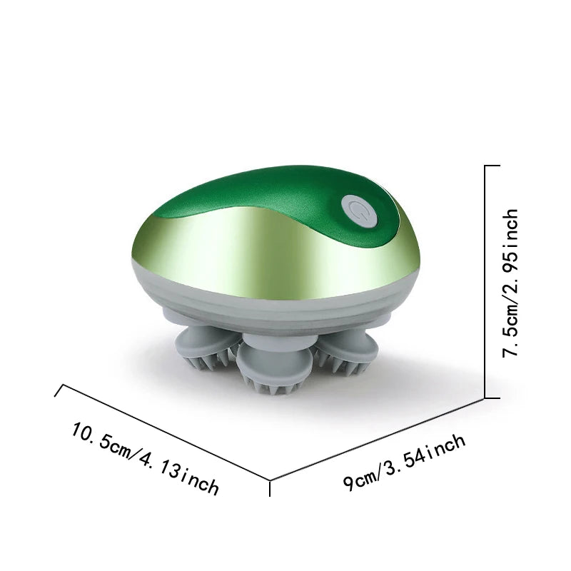 LUXE LINE USB Handheld Head Kneading Massager