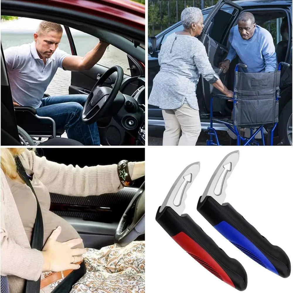 LUXE LINE Car Handle Cane – Vehicle Door Grab Bar & Stand Assist for Elderly