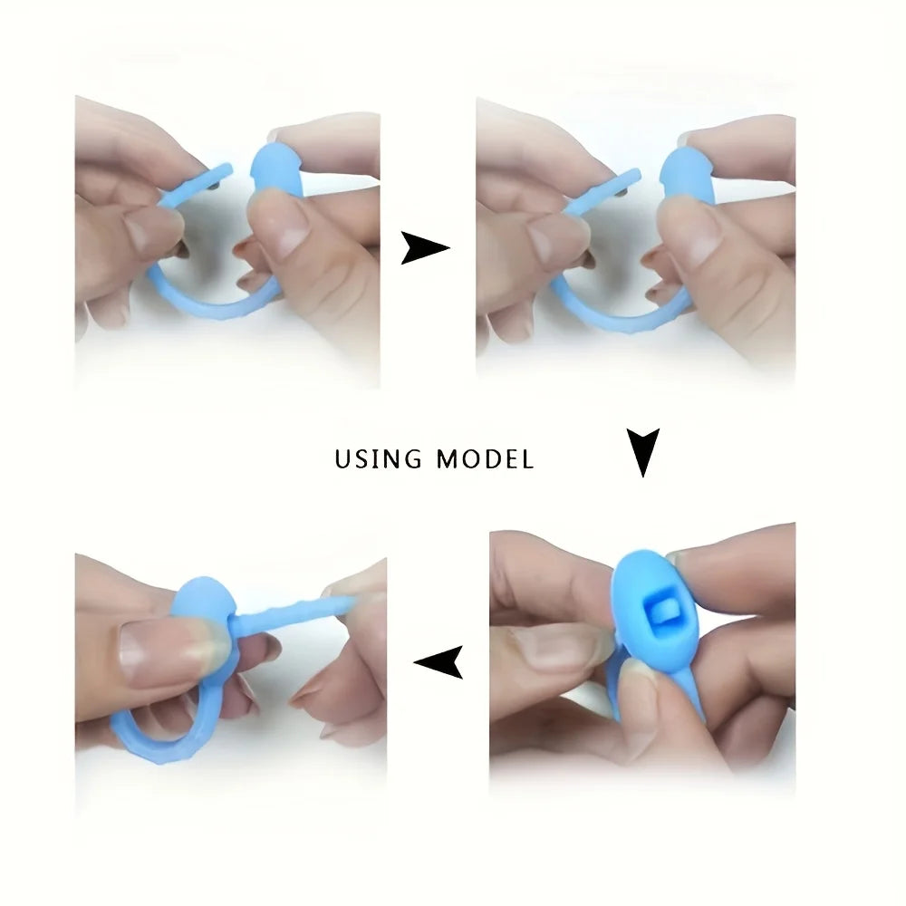 LUXE LINE Silicone Reusable Cable Organizer & Storage Bag