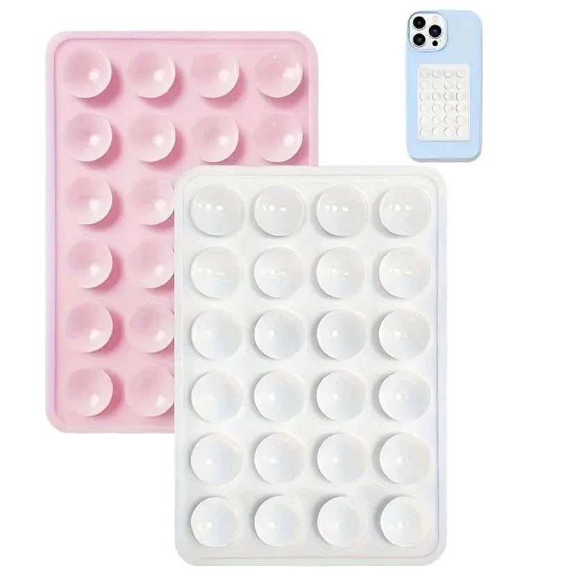 LUXE LINE Silicone Suction Cup Phone Holder Wall Mount