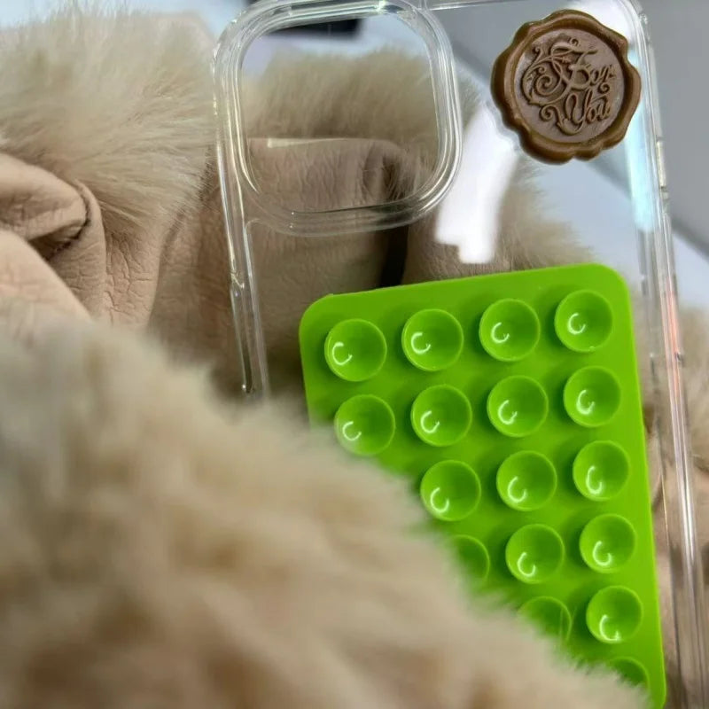 LUXE LINE Silicone Suction Cup Phone Holder Sticker Pad