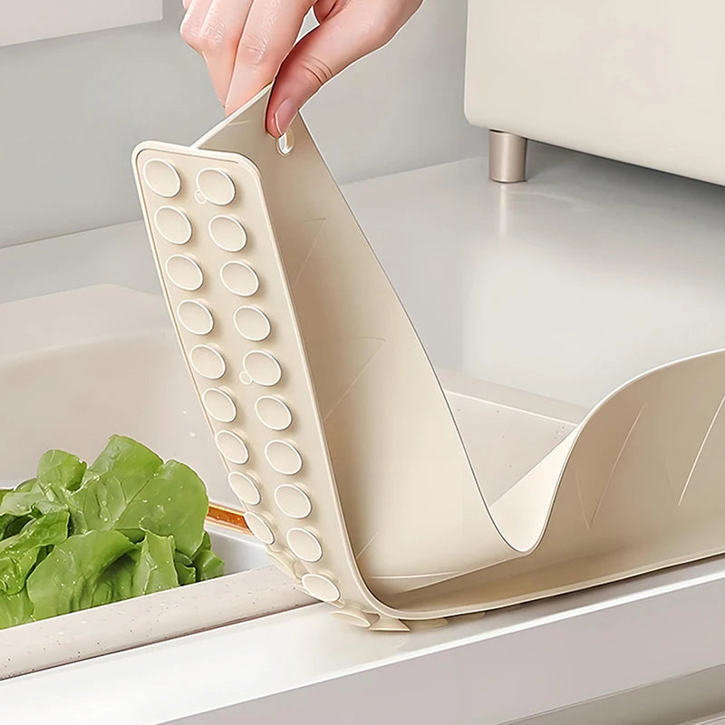 Silicone Sink Splash Guard with Suction Cup