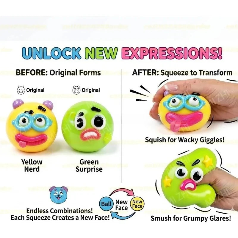 Dog Face Swap Squishy Slow Rise Toy