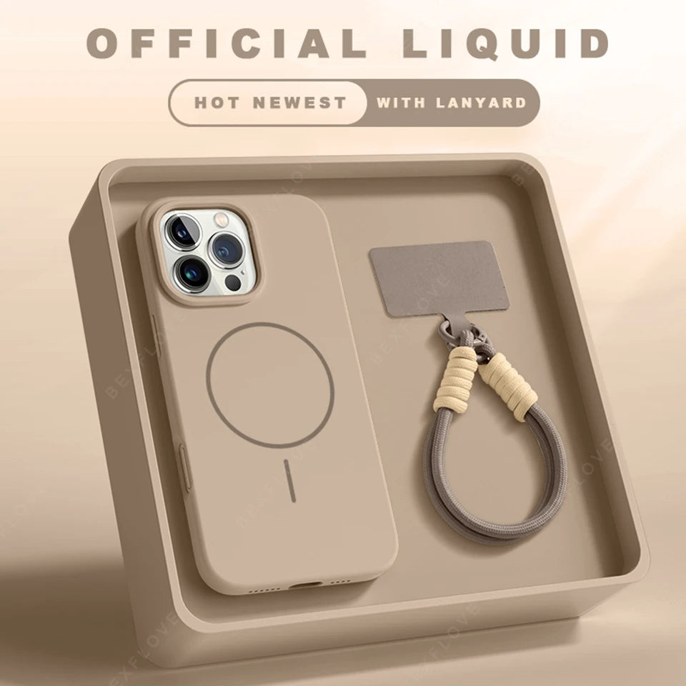 LUXE LINE Magnetic Phone Case for iPhone