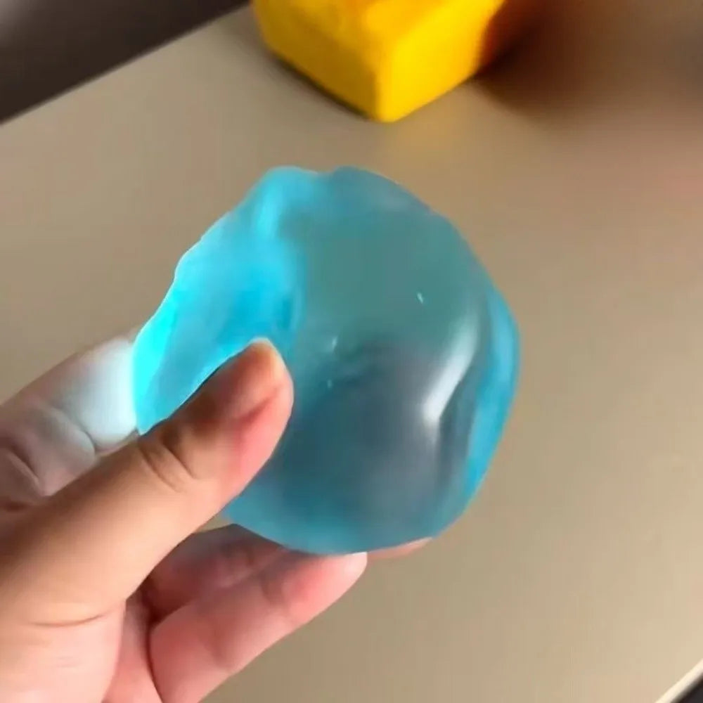 Blue Transparent Squishy Toys