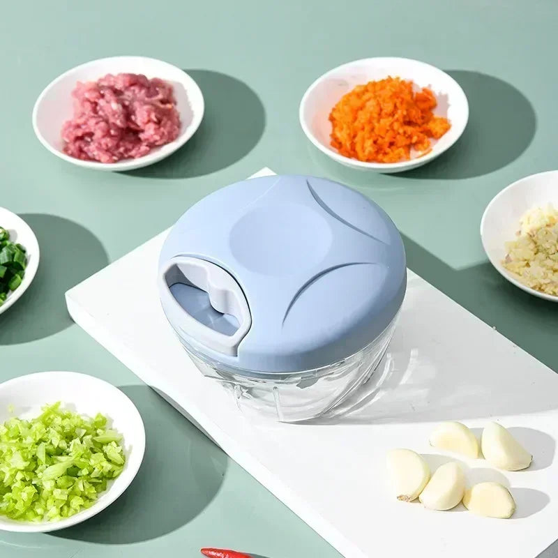 Manual Garlic Press & Onion Vegetable Chopper