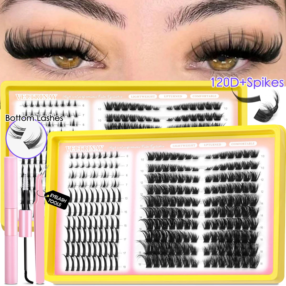 VELTRINAY Lashes Clusters | Luxe Line Shop