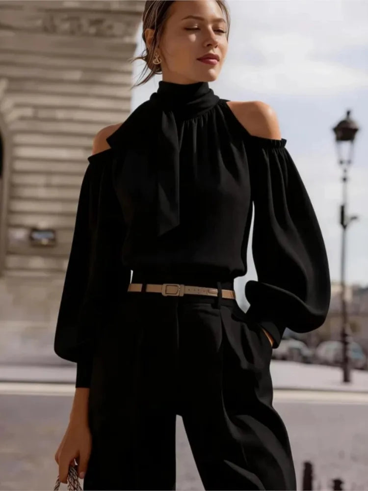 Women White Off Shoulder Blouse