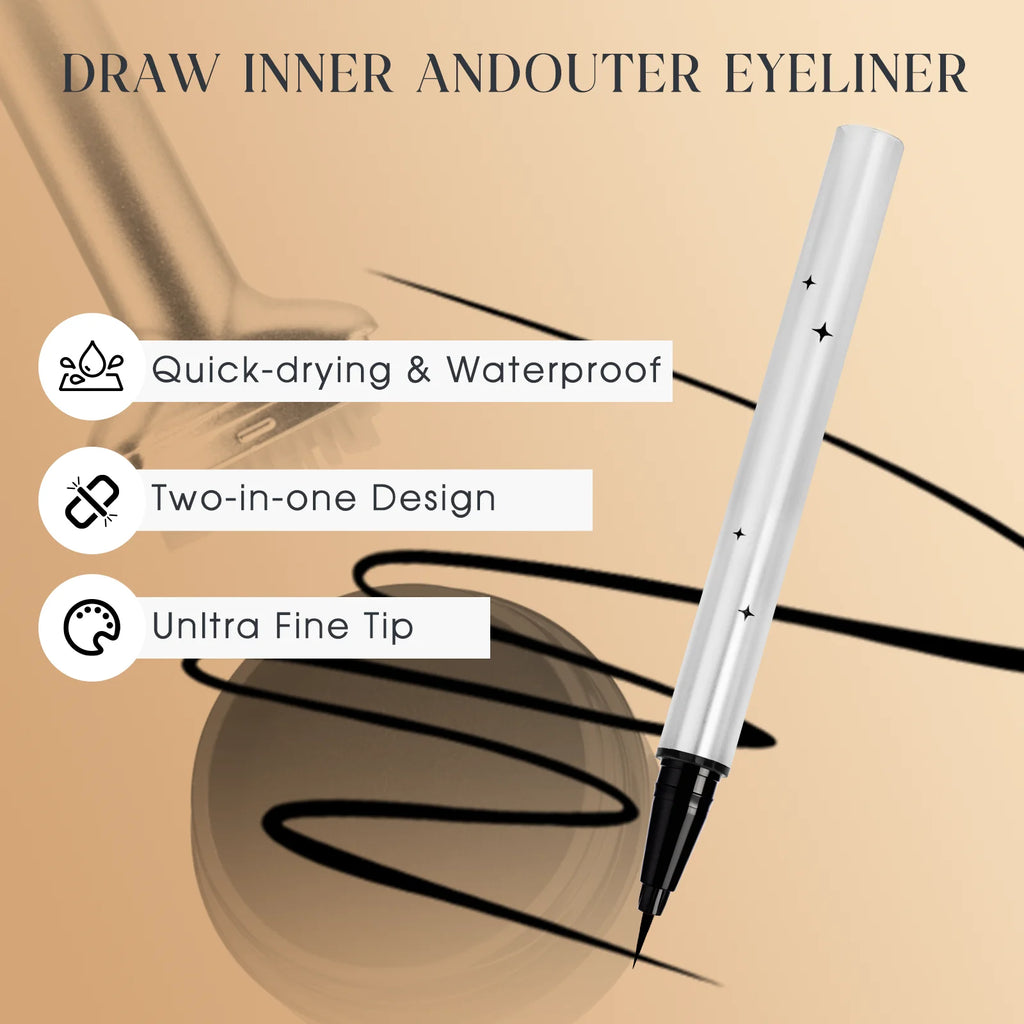 2-in-1 Lower Lash Stamp Kit with Ink | Luxe Line