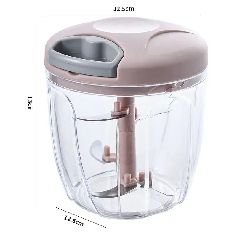 Manual Garlic Press & Onion Vegetable Chopper