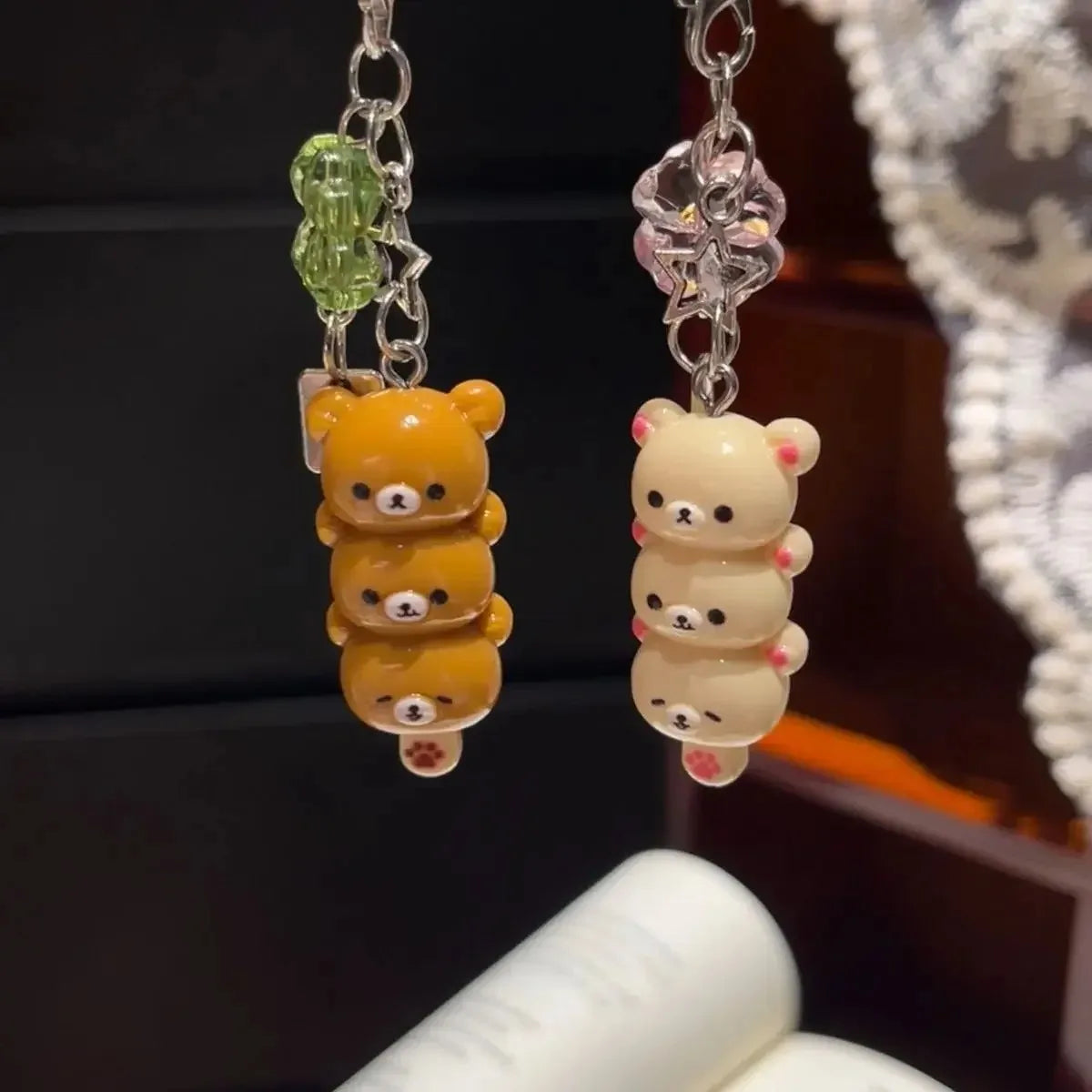 LUXE LINE Cute Bear Phone Charm