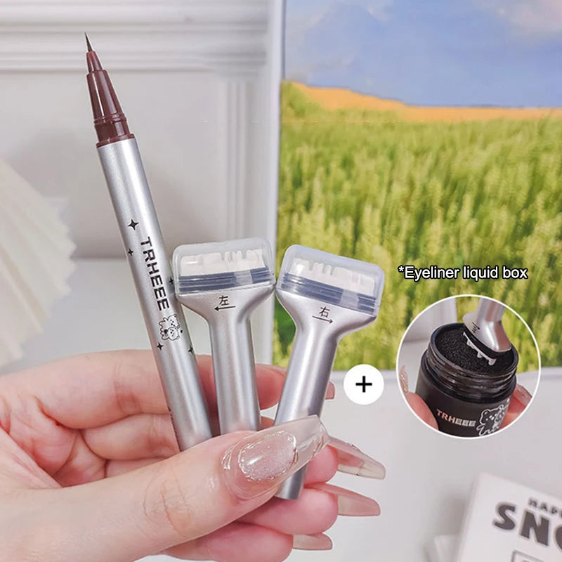 Dezone Lower Lash Stamp Pen – Black/Brown | Luxe Line
