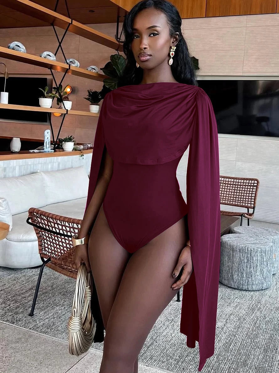 Ribbon Ruched Bodycon Romper