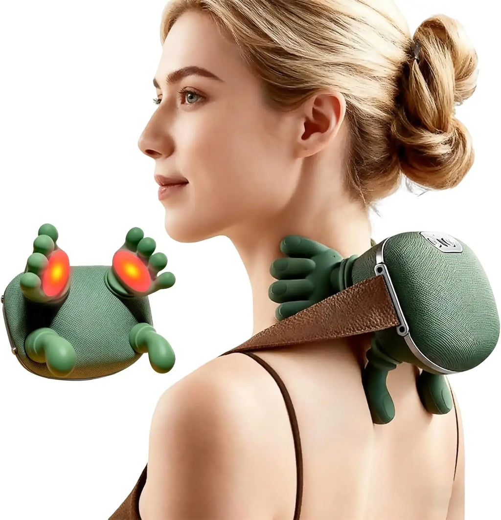 LUXE LINE Hand & Neck Massager – Bionic Heated Shoulder & Cervical Relief