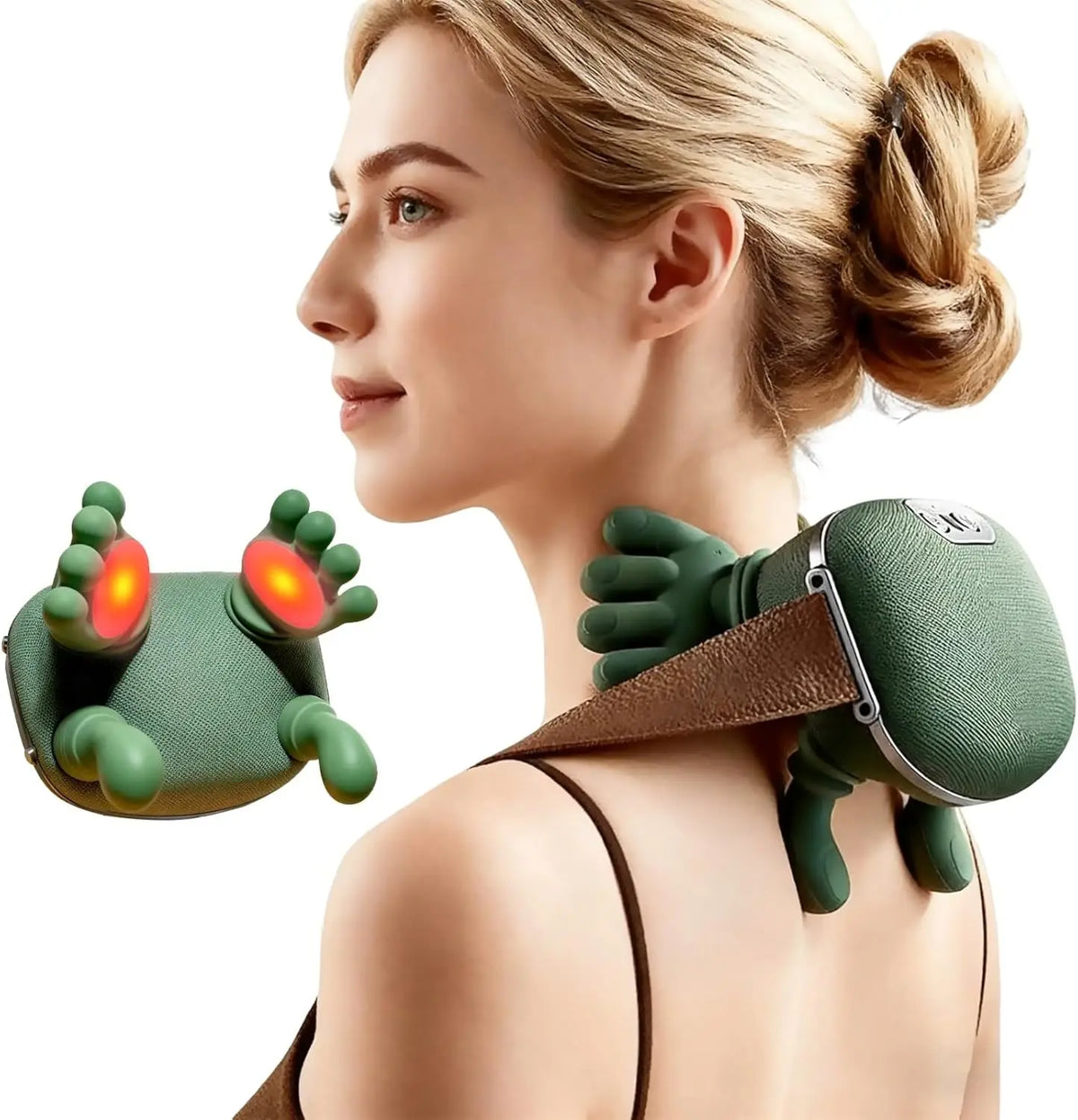 LUXE LINE Hand & Neck Massager – Bionic Heated Shoulder & Cervical Relief