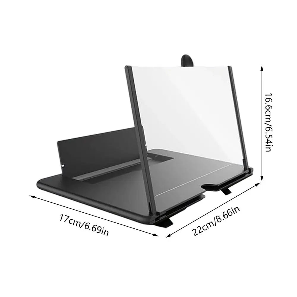 18 Inch 3D HD Mobile Phone Screen Magnifier Movie Stand Amplifier optical magnification Phone Holder 3D HD Movie Video Stand
