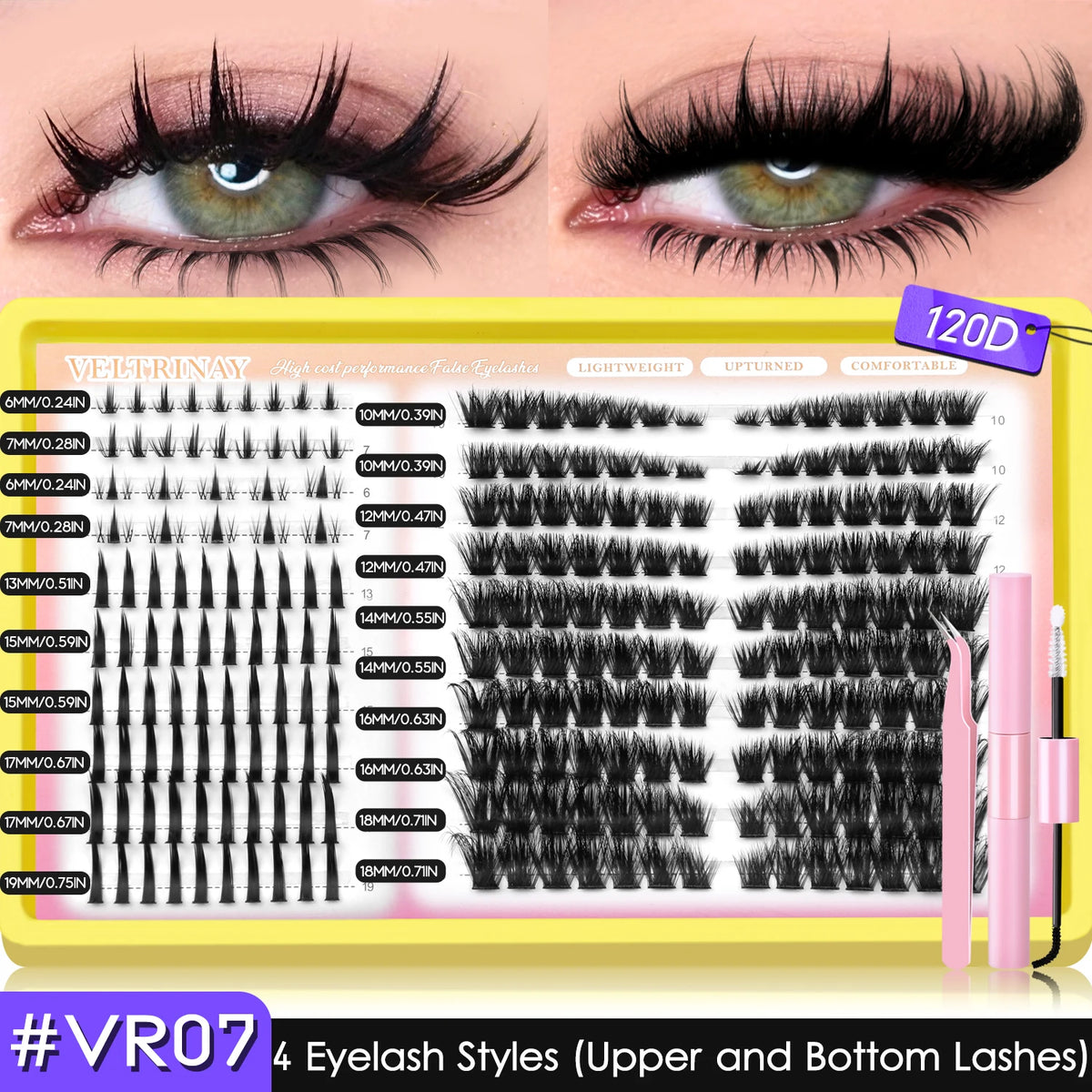 VELTRINAY Lashes Clusters | Luxe Line Shop