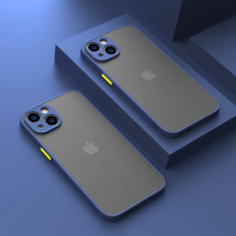 LUXE LINE Armor Bumper Shockproof Silicone iPhone Case