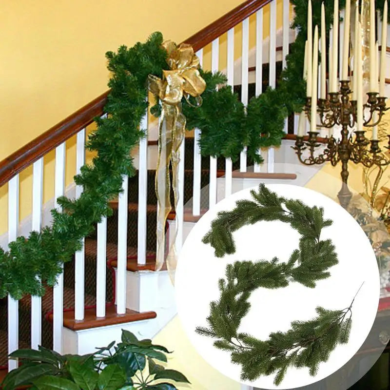 Christmas Pine Garland Real Touch