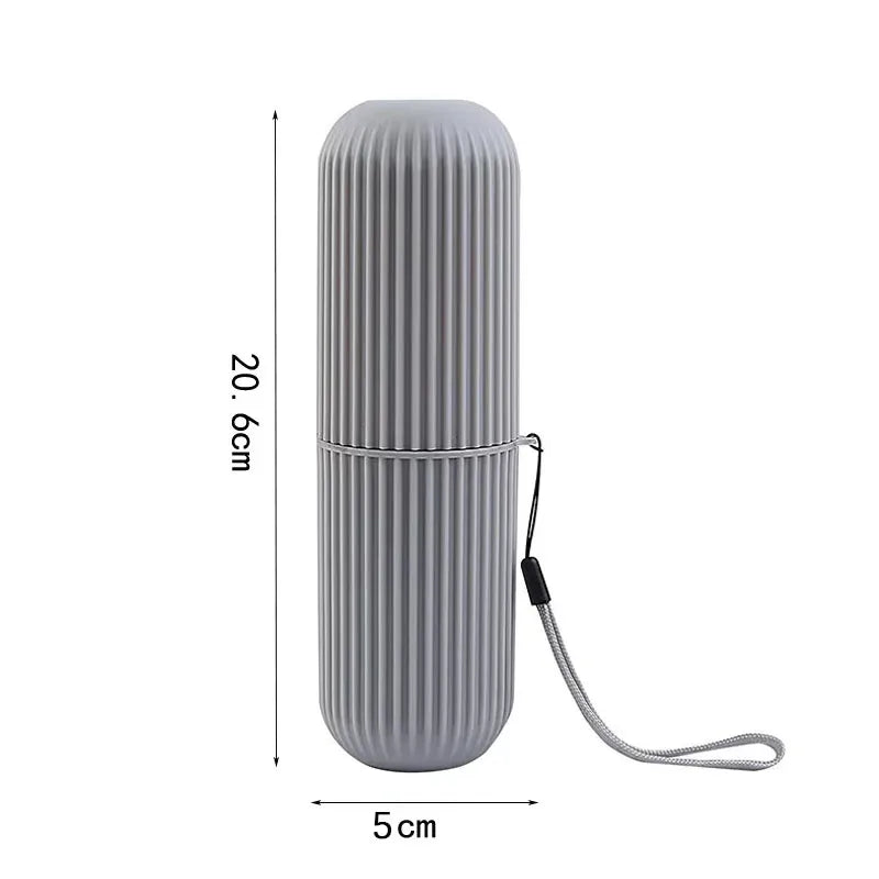 Portable Toothpaste Toothbrush Protect Holder Case Travel Camping Storage Box Organizer Travel Toiletries Storage Cup New Creat