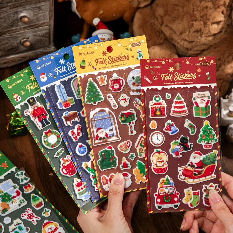 Christmas Theme Stickers Set