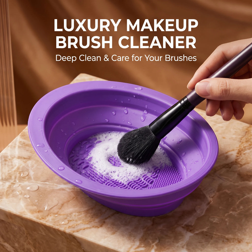 LUXE LINE Silicone Makeup Brush Cleaning Mat
