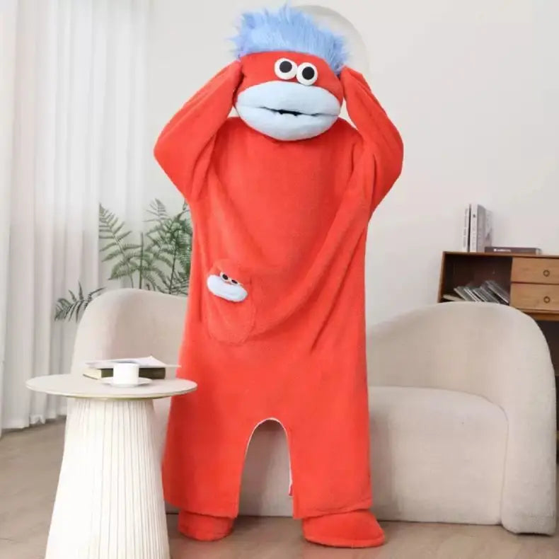 Plush Big Mouth Monster Onesie