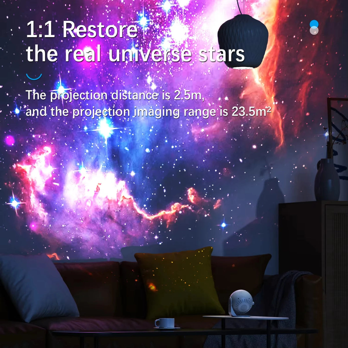 LUXE LINE Galaxy Star Projector